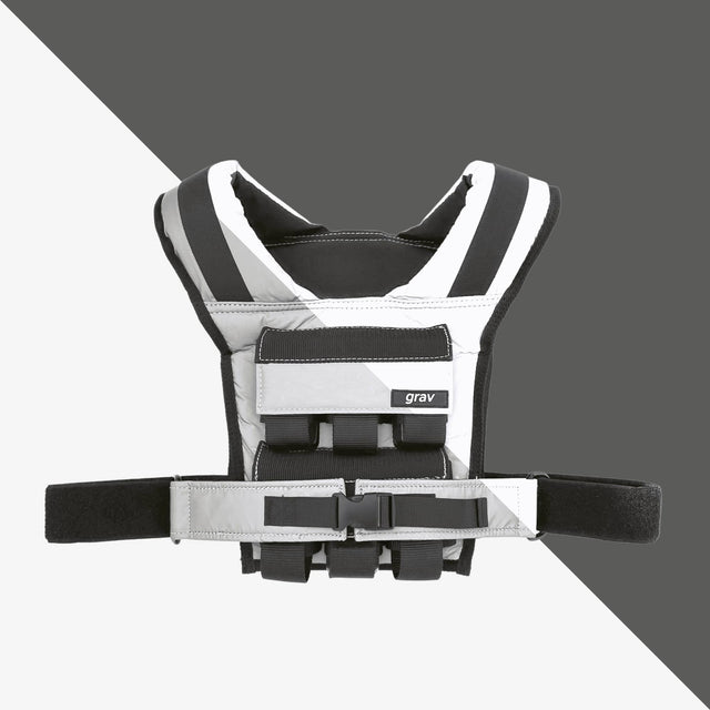 Grav Weight Vest 12kg Reflective (Empty vest)