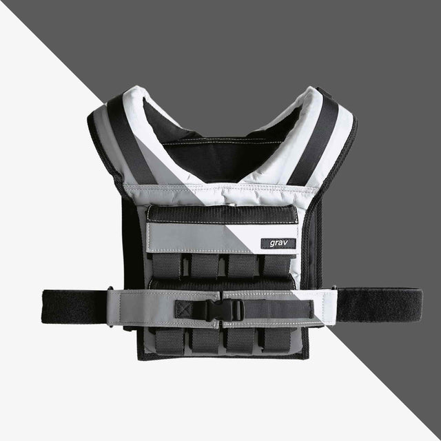 Grav Weight Vest 16kg Reflective (Empty vest)