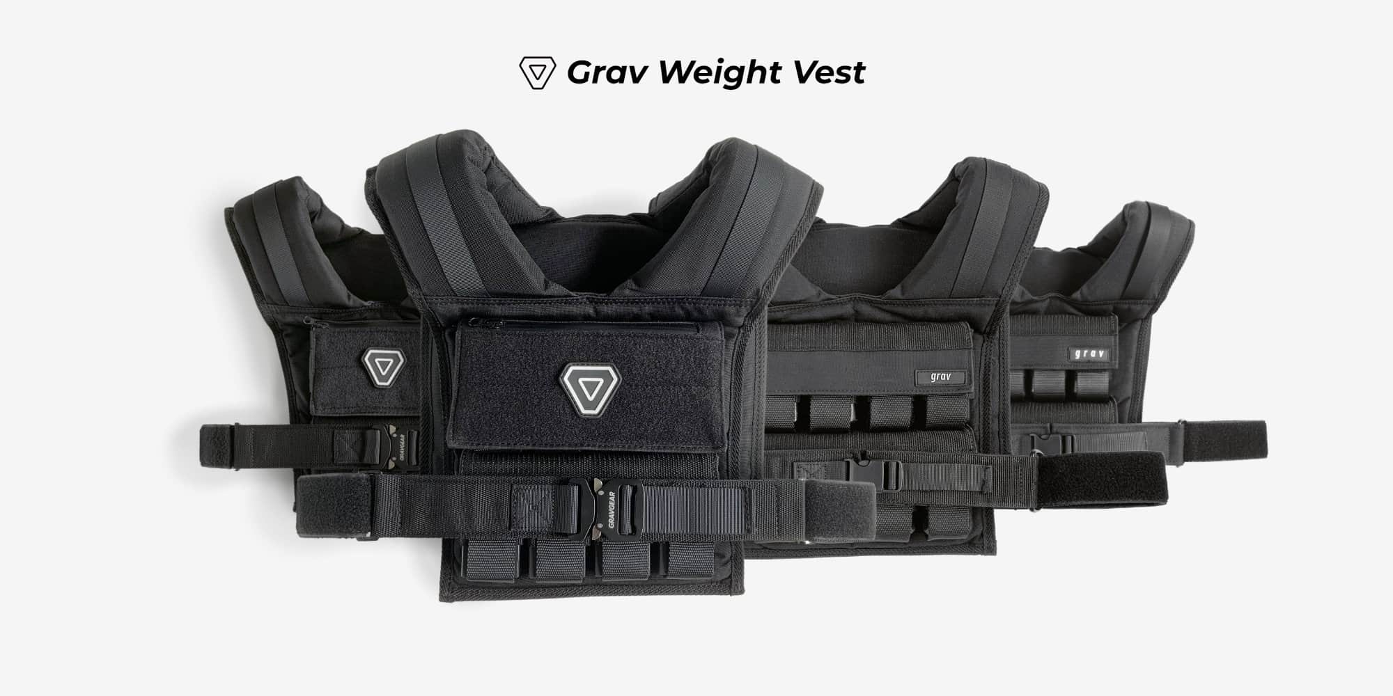 Grav Weight Vest 16kg - Pro (Ships On 5 Dec) – Gravgear SG