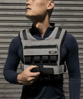 Grav Weight Vest Reflective Grey by Gravgear